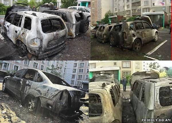 Пироманьяк продолжает буйствовать